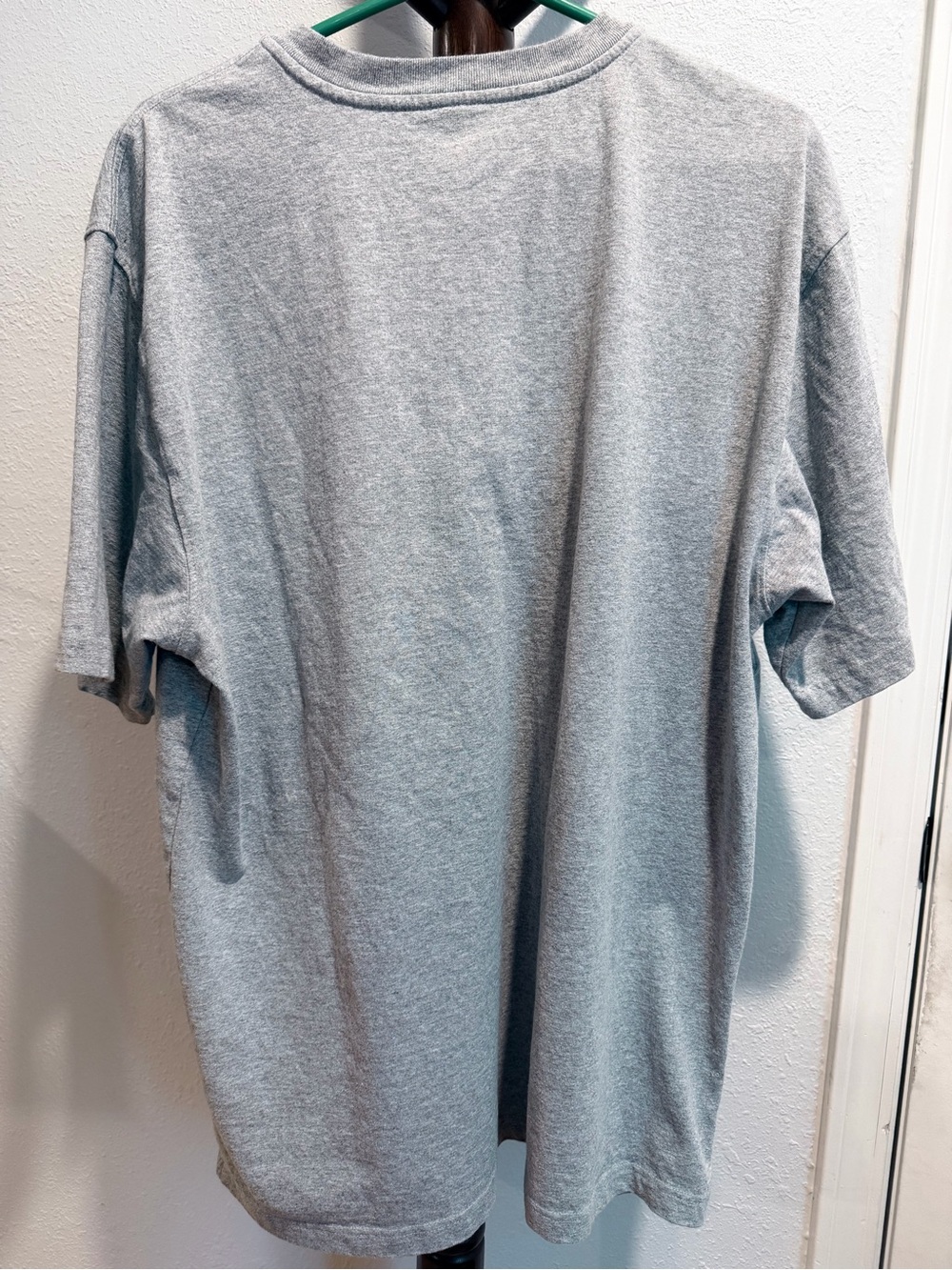 Carhartt Heather Gray Short-Sleeve Henley Pocket Tee - Picture 4 of 4